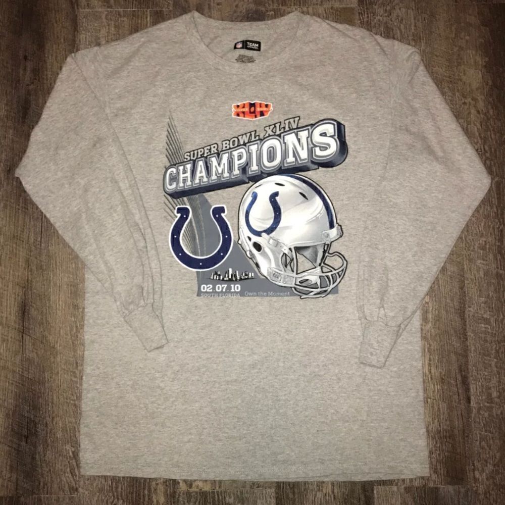 NFL Super Bowl XLIV Long Sleeved T-shirt
